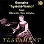 Thyssens-Valentin, Germaine&nbsp;"13 Barcarolen/Theme Et Variati"