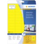 Herma - Etiketten gelb 45,7x21,2 20 Blatt DIN A4 960 St�ck 4366