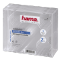 Hama - CD-Double-Box 5er-Pack Transparent Jewel-Case 44752