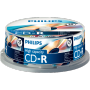 Philips - 1x25 Philips CD-R 90Min 800MB 40x SP
