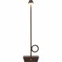 Broggi Design - Broggi Lampada Bugia ricaricabile corten
