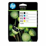 Hp - Tinte 912 6ZC74AE Multipack (BK/C/M/Y) [EURO-Version]