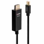 &nbsp;"Lindy-LINDY Mini-DisplayPort an HDMI Adapterkabel mit HDR 1m-Lindy-Adapter/Cable"